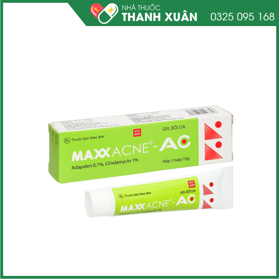 Gel bôi Maxx Acne - AC điều trị mụn trứng cá